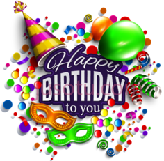 祝你生日快乐PNG