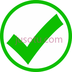 绿色勾选圆圈PNG