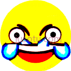 睁眼笑PNG