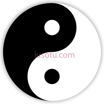 和平阴阳,peace symbol japan yin yang PNG