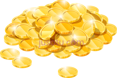 金币,gold coins PNG