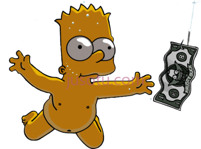 辛普森一家,simpsons em nirvana PNG
