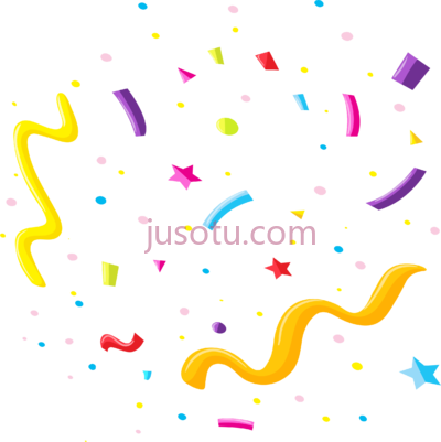 狂欢节装饰品,streamer enfeites carnaval PNG