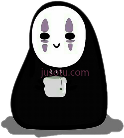 动漫吉卜力,noface spiritedaway anime kaonashi PNG