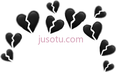 黑心,hearts filter green PNG