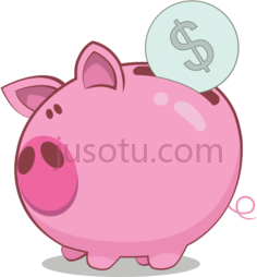 猪存钱罐PNG