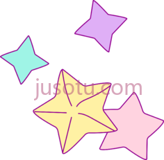 彩色星starPNG