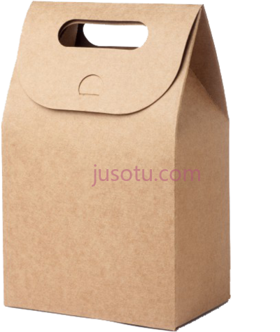 纸袋盒,paper bag box PNG