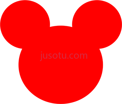 米老鼠,mickey mouse ears red head PNG