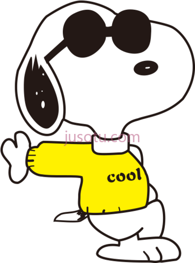 史努比,snoopy joe cool and wood PNG