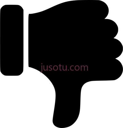 拇指向下,thumbs down comments icon PNG