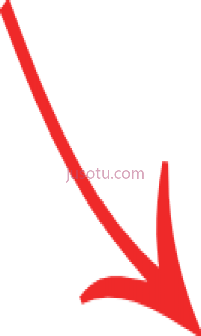 红色箭头,your social realty posting great red hand drawn arrows PNG