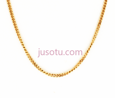 纯金项链,pure gold chain necklace PNG