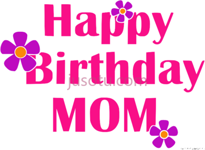 妈妈生日快乐,gambar happy birthday mom PNG