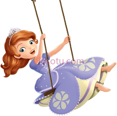 索菲亚公主,princesa sofia first swing PNG