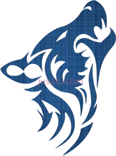 狼嚎,wolf howling logo PNG