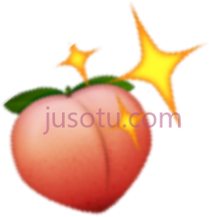 水蜜桃,表情 PNG