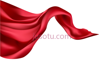 红色绸缎,red cape PNG