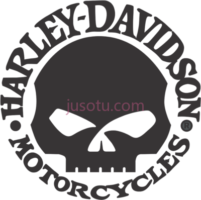 哈雷戴维森,harley davidson skull PNG