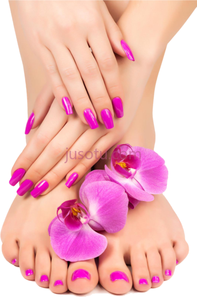 足部紧致修脚美甲,feet  pedicure lotion nail manicure PNG