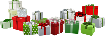圣诞礼物,gift claus presents santa PNG