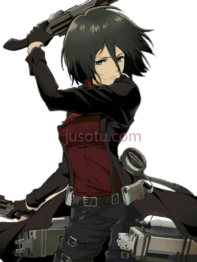 进击的巨人,mikasa attack on titan PNG
