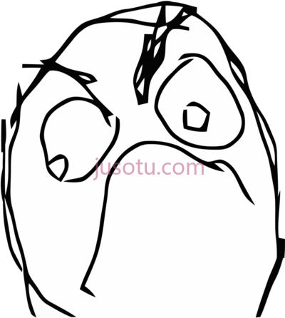 愤怒脸,rage guy troll face PNG