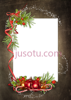 圣诞节边框PNG