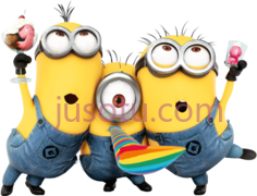 小黄人大眼萌PNG