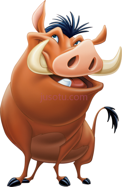 狮子王彭彭,pumbaa lion king PNG