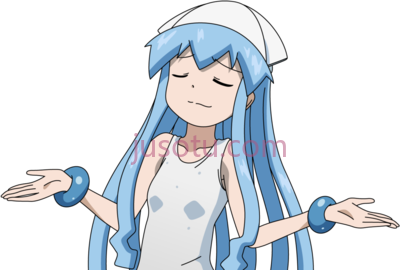 女孩,squid shrug anime girl PNG