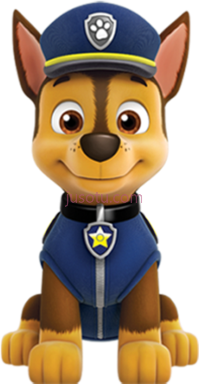 汪汪队立大功,clique para baixar chase paw patrol characters PNG