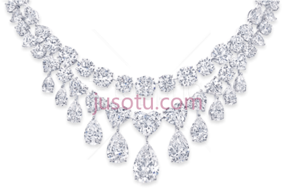 钻石项链首饰,diamond necklace jewellery PNG