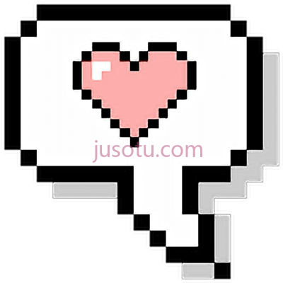 语音气泡,speech heart cute text PNG