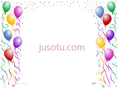 生日,birthday border PNG