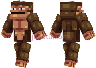 我的世界,harambe minecraft cactus skin PNG
