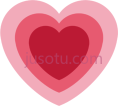 粉红心PNG