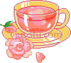 卡哇伊茶杯PNG
