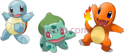 口袋妖怪,starter pokemon PNG