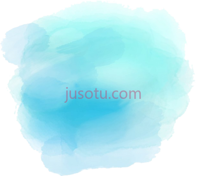 水彩蓝,watercolour blue PNG