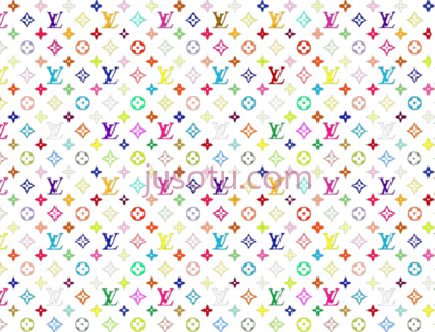 路易威登,louis vuitton logo multicolor print PNG