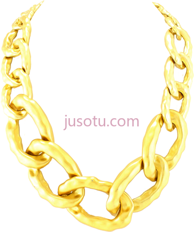 暴徒生活项链,thug life chain gold PNG
