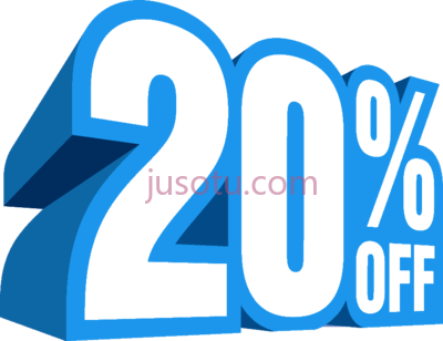 八折,20 discount percent PNG