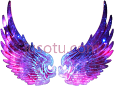 银河天使梦幻翅膀PNG