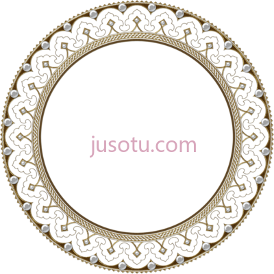 圆形边框,circle borders round PNG