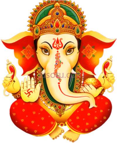 甘尼许,sri ganesh colour PNG