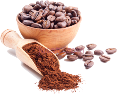 咖啡豆,cafe molido ground coffee beans white PNG