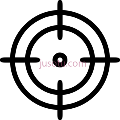 目标十字光标,target icon crosshairs PNG