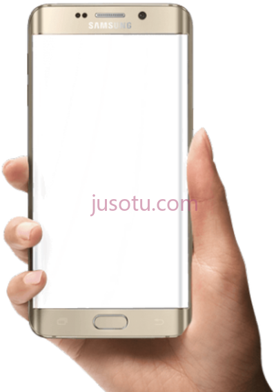 三星手机,samsung mobile phone on hand PNG