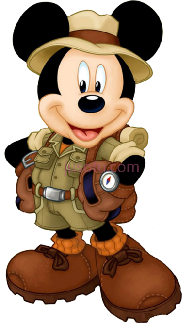 迪士尼米老鼠,disney mickey mouse safari PNG